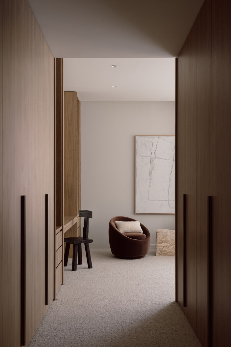 Interior of the completed Adamson No.5 Penthouse